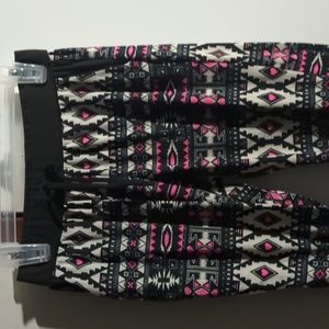 Girls Heart Patterned Pants